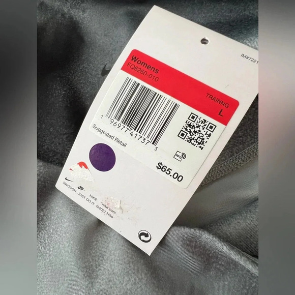 NWT Nike Women’s One High Waist Full Length Leggings L - Picture 6 of 8